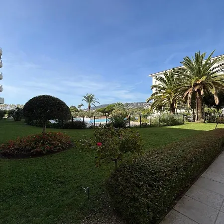 Lägenhet Dream Vacation - Sea View, Pool, Park, 2 Min Walk To Beach, Parking Antibes